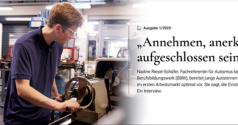 Artikel Behinderung und Beruf